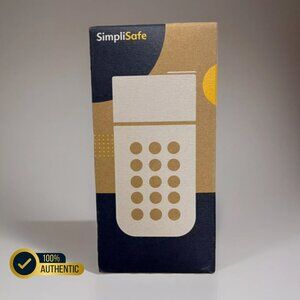 BNIB! SimpliSafe SSKP3-W Keypad White Wireless Touch-to-Wake Home Security GEN3